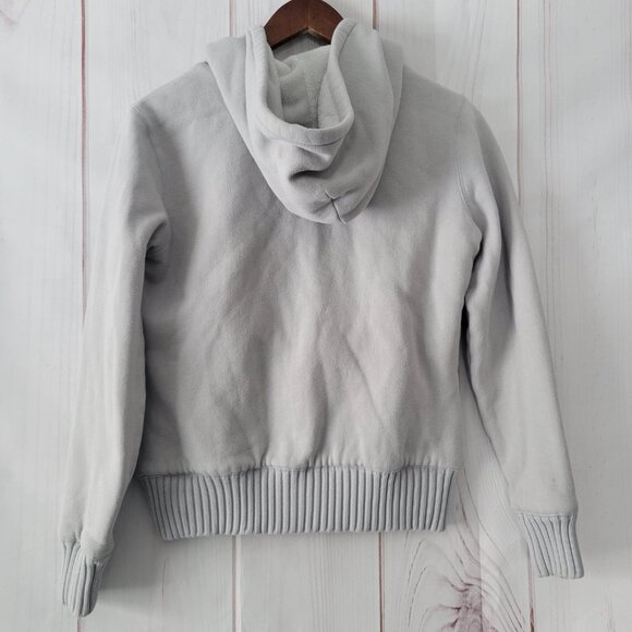 Y2K Tommy Hilfiger Heavyweight Zip Front Hooded Sweatshirt, Women’s S, EUC - Picture 4 of 9